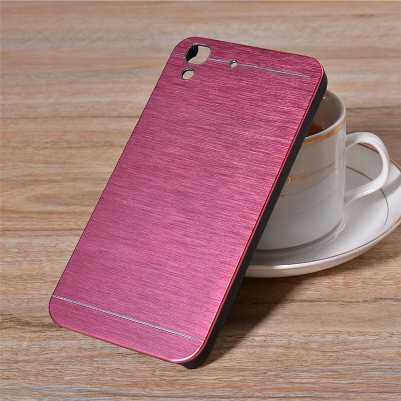 Case Huawei Y6 / Pre-order * เคสแข็งบางแปรงขัด โลหะอลูมิเนียม + PC *