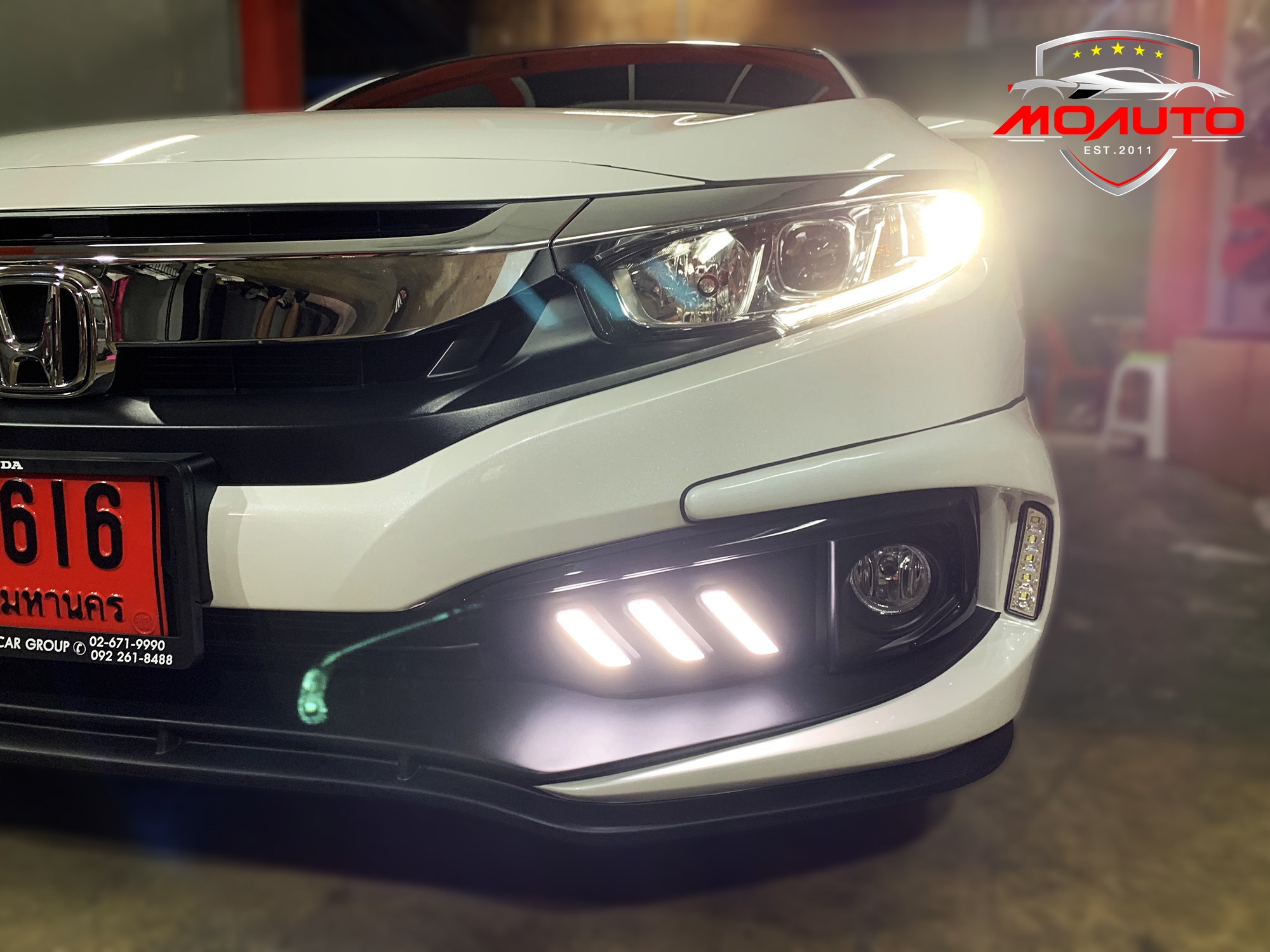 ไฟ Daylight ทรง Mustang CIVIC FC MC 2019-2021