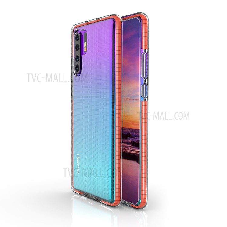 Case Huawei P30 Pro / Pre-Order * ทำจากยืดหยุ่น TPU + TPE นุ่มป้องกันสองครั้ง *