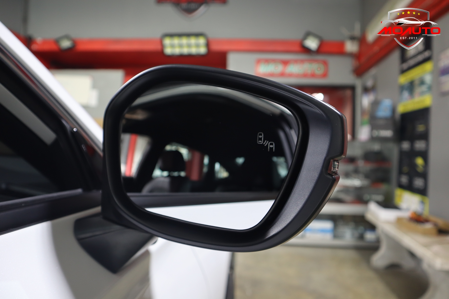 ชุดกระจกช่วยเตือนมุมอับสายตา V1 ( BSD ) CIVIC FE / FE e:HEV