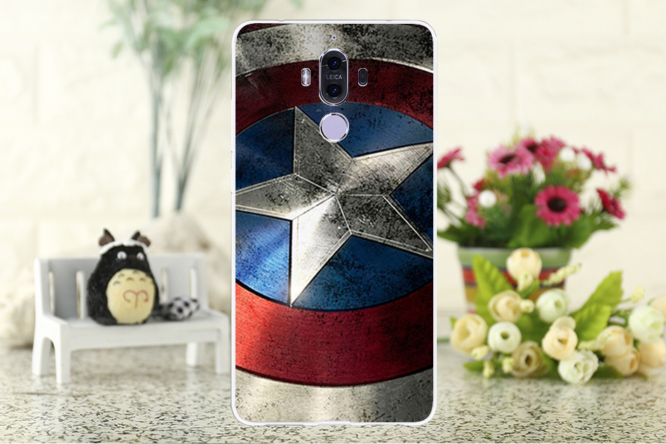 Case Huawei Mate 9 / Pre-order * เคสพลาสติกแข็งพิมพ์ลาย สีสันสดใส *