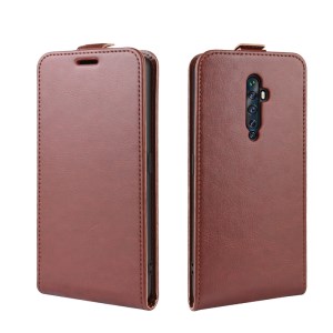 Case OPPO Reno 2F / Pre-Order * เคสผู้ถือบัตร การออกแบบในแนวตั้งพื้นผิวม้า *