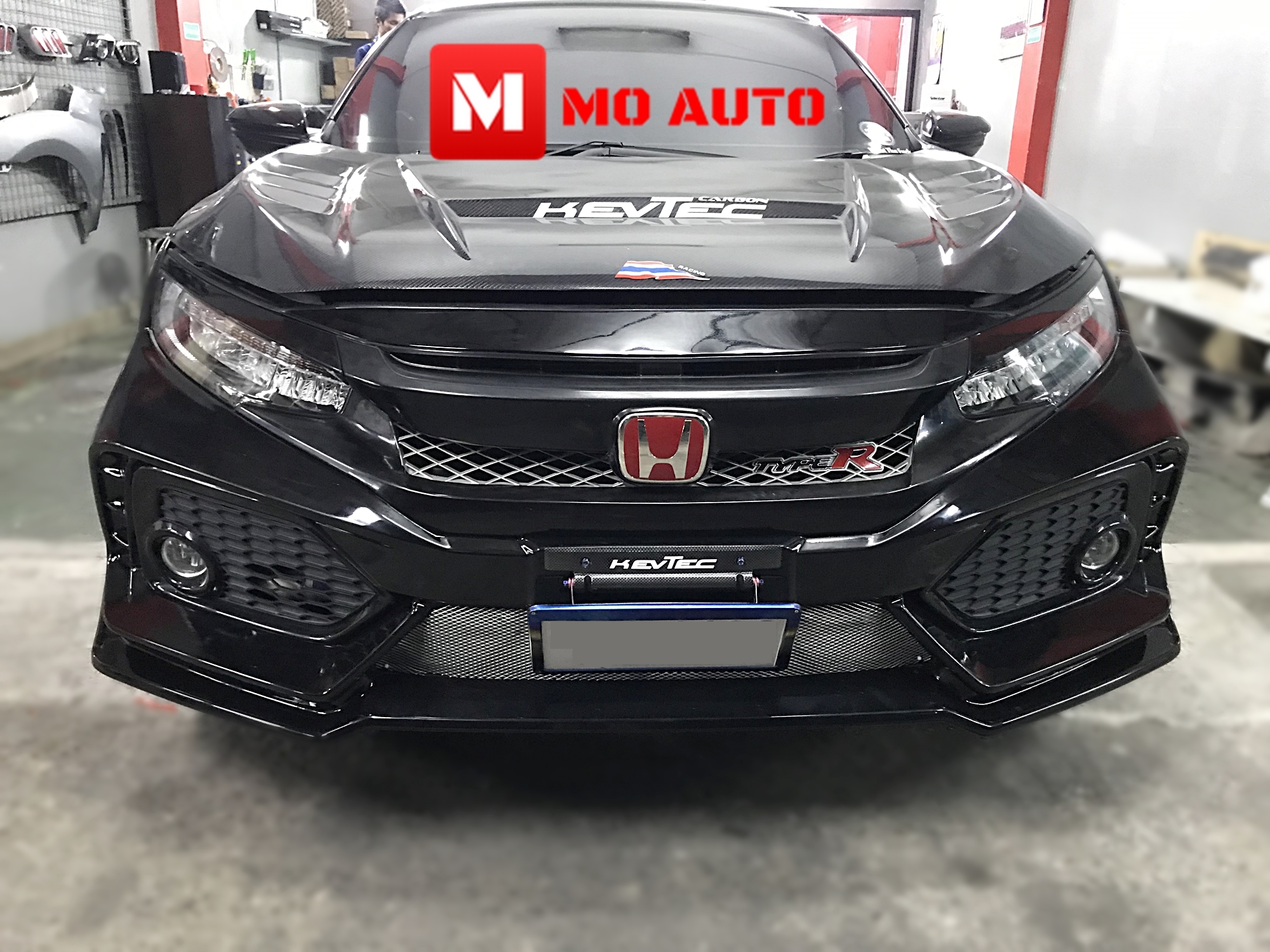 ชุดแต่ง TYPE-R CIVIC FK Hatchback แบบสวมทับ