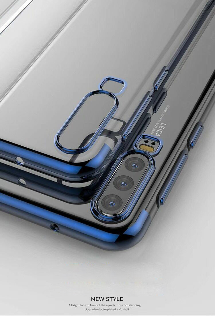 Case Huawei P30 / Pre-Order * Soft TPU ความมันวาวของโลหะ *