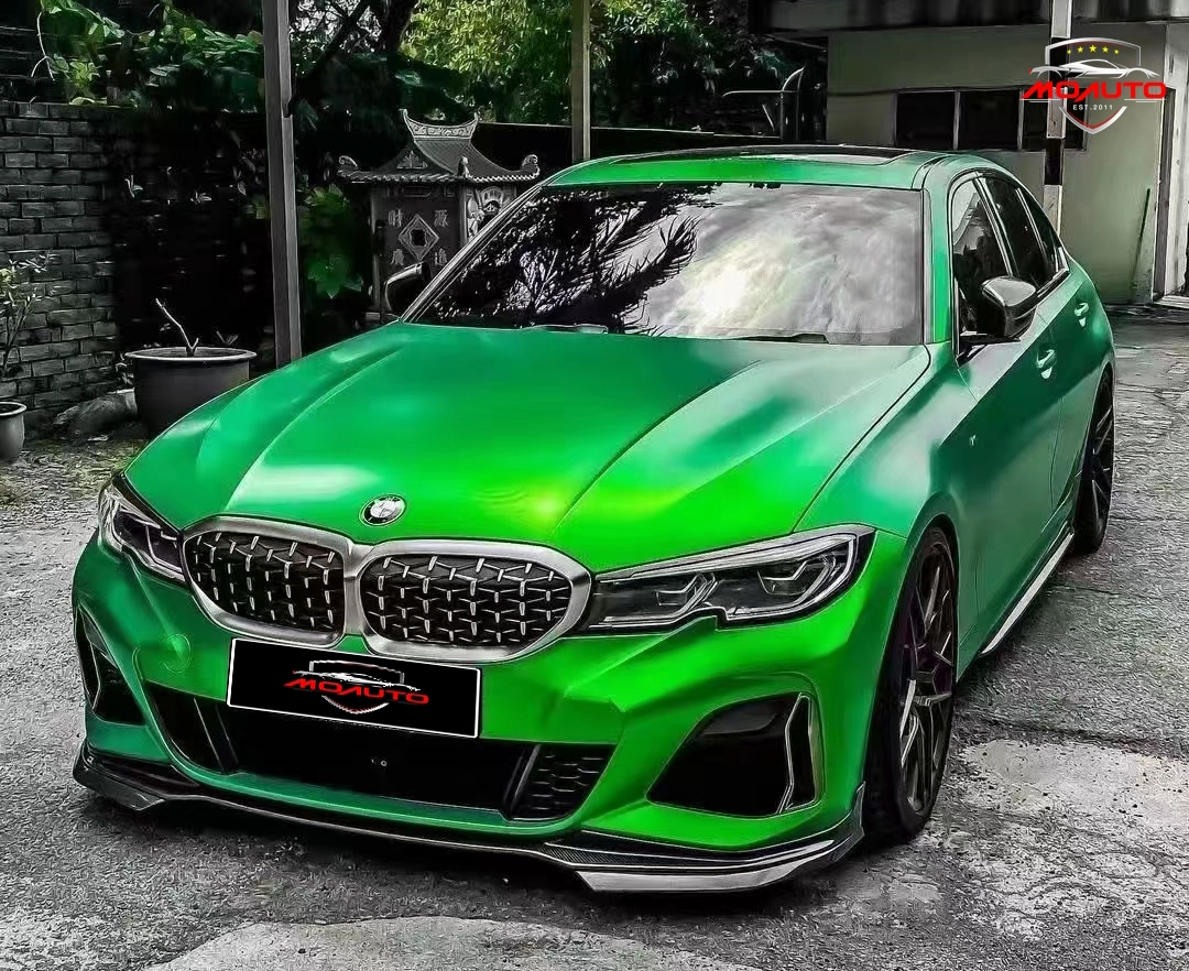 ลิ้นหน้าคาร์บอนแท้ BMW G20 ทรง MP