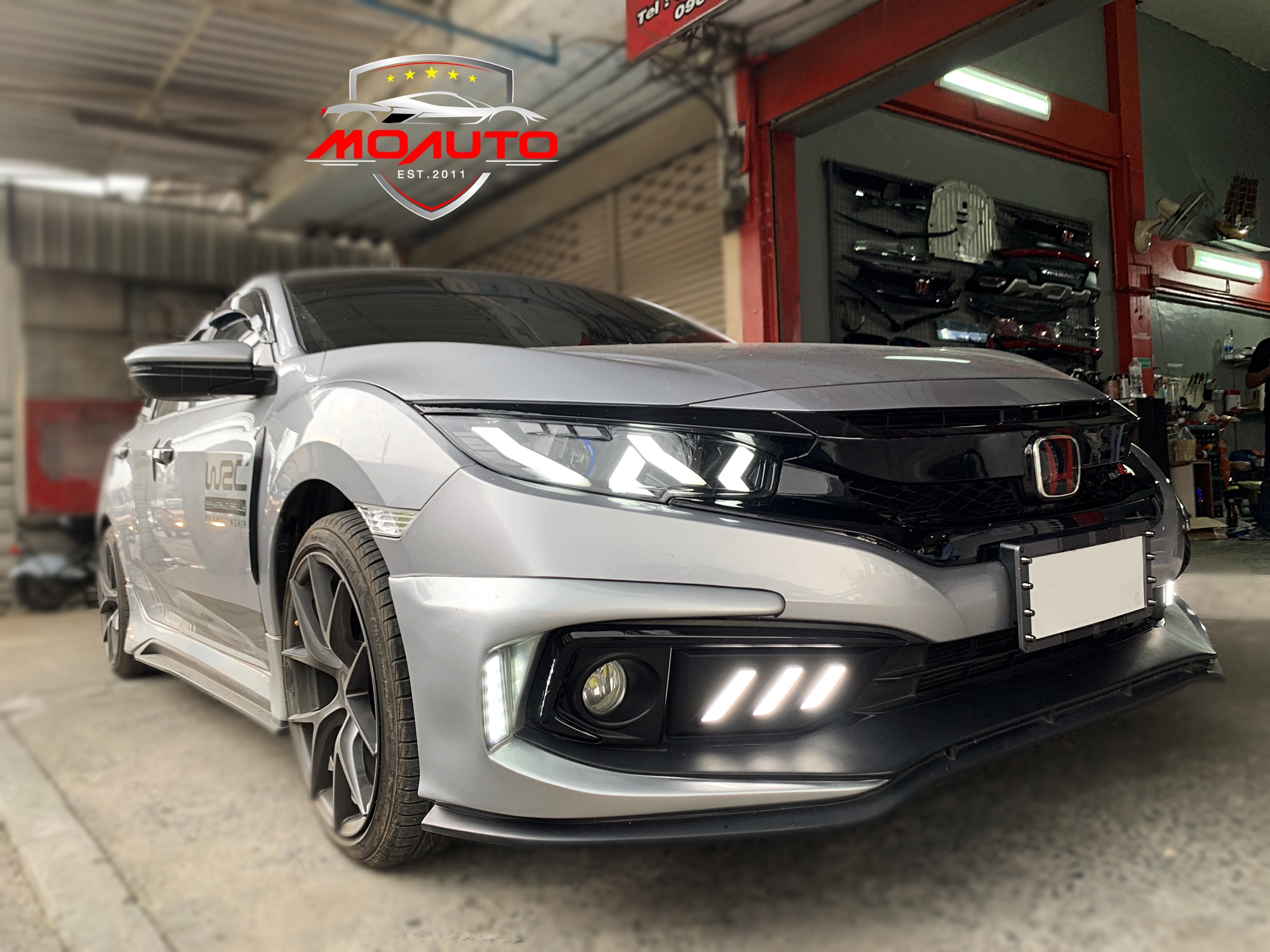 ไฟ Daylight ทรง Mustang CIVIC FC MC 2019-2021