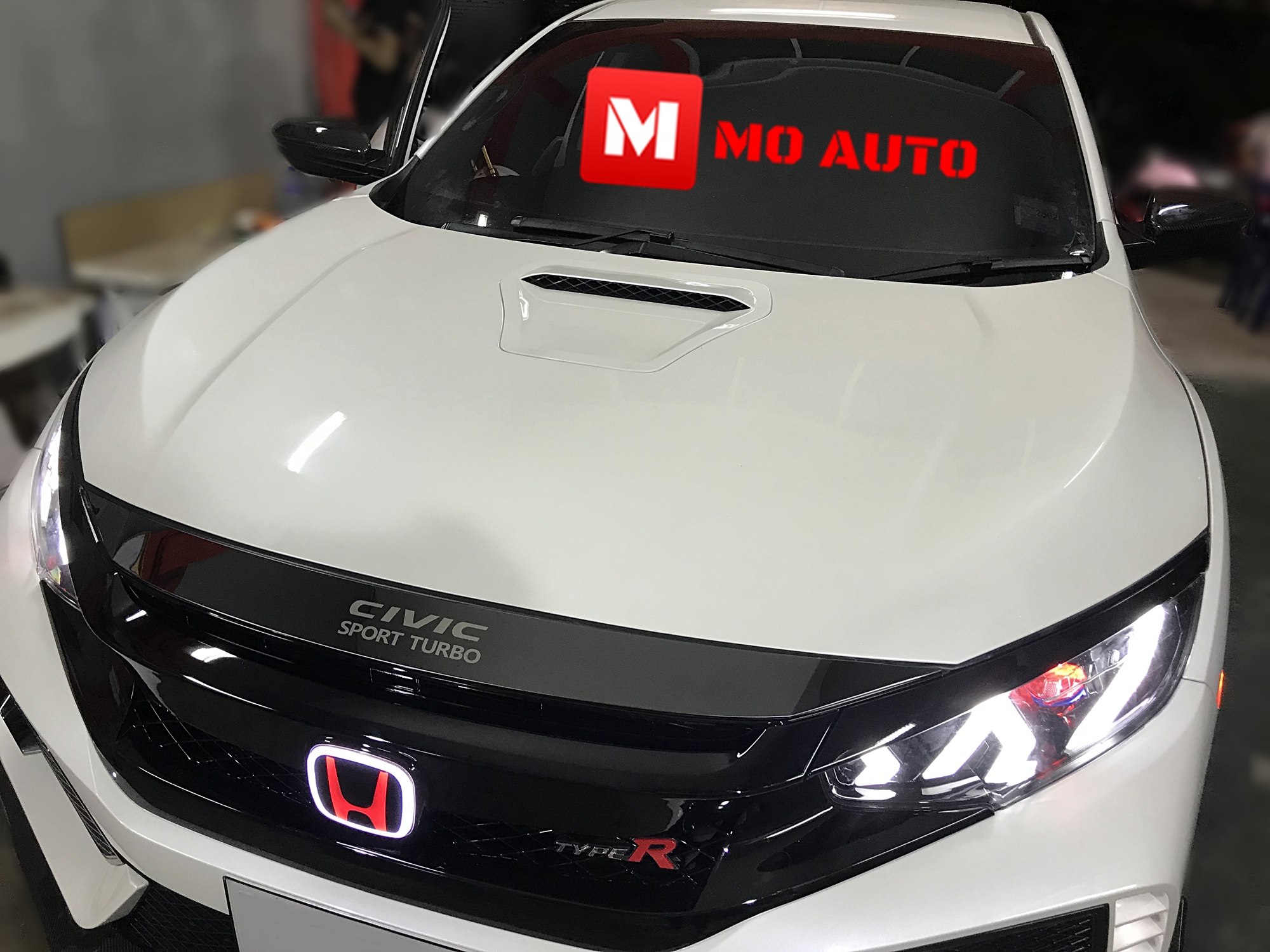 ชุดแต่ง TYPE-R สำหรับ CIVIC FC 2016-2021 (แบบเปลี่ยนกันชน)