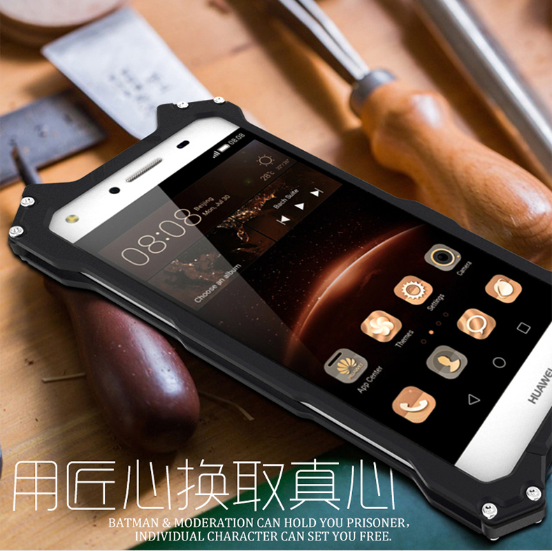 Case Huawei P9 / Pre-order * R-JUST Batman เคส Bumper โลหะอลูมิเนียม *