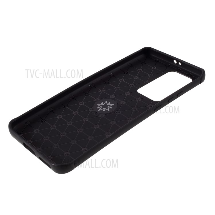 Case Huawei P40 Pro+ / Pre-order * LENUO แหวน+ขาตั้ง TPU ปกคลุม แผ่นโลหะแม่เหล็กในตัว *