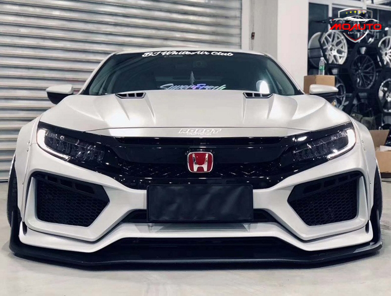 ชุดแต่งกันชนหน้า CIVIC FC ทรง M-ROBOT