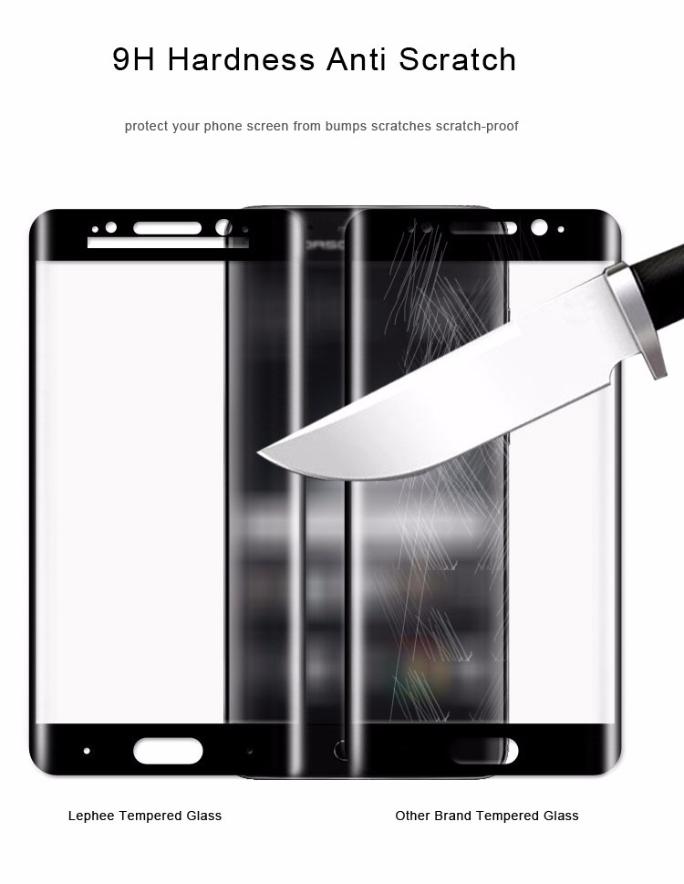 ฟิล์มกระจก Huawei Mate 9 Porsche Design / พร้อมส่ง + Pre-order * LEPHEE 3Dพื้นผิวโค้งขอบฟิล์มกระจกนิรภัย9 H+เต็มหน้าจอปก *