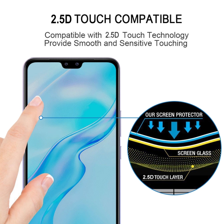 กระจกนิรภัย Vivo V20 Pro / Pre-Order * ฟิล์มกระจกนิรภัยเต็มจอ *