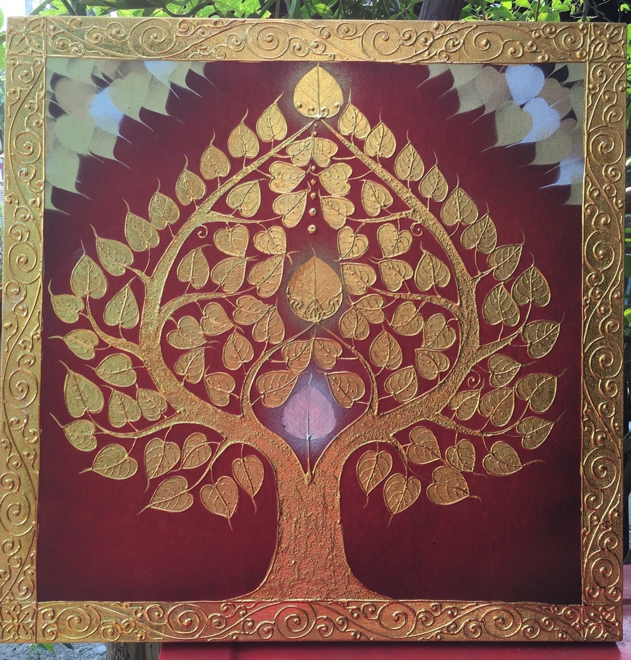 ภาพมงคล ขนาด 80 x 80 cm. ลาย 077