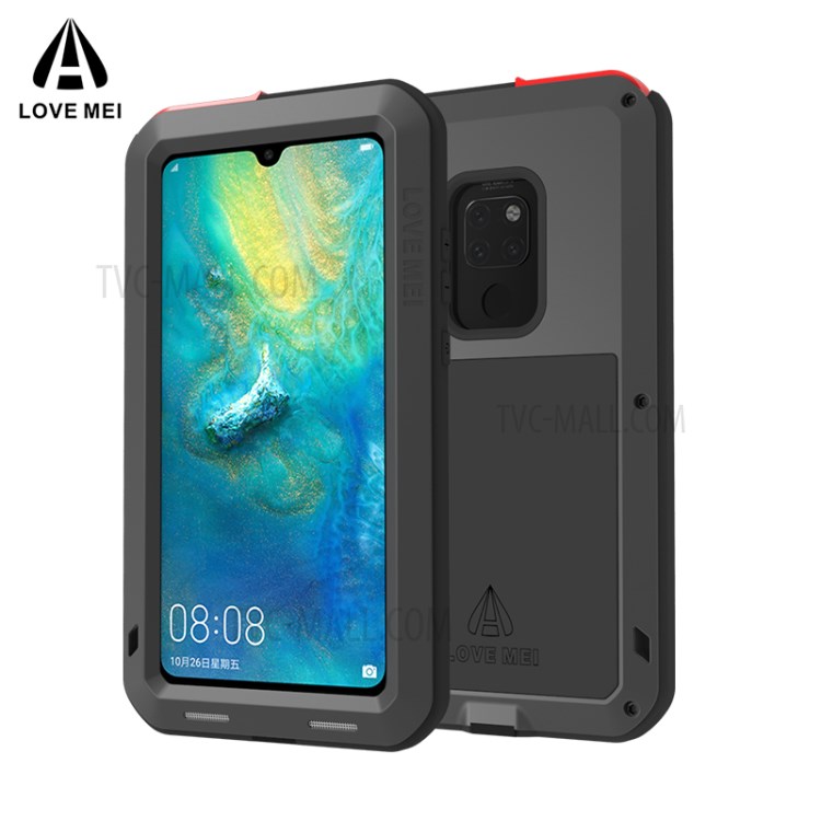 Case Huawei Mate 20 / Pre-order * LOVE MEI วัสดุ: โลหะ + ซิลิโคน มีคุณสมบัติกันกระแทกป้องกันฝุ่นละอองและมีคุณสมบัติกันน้ำ *