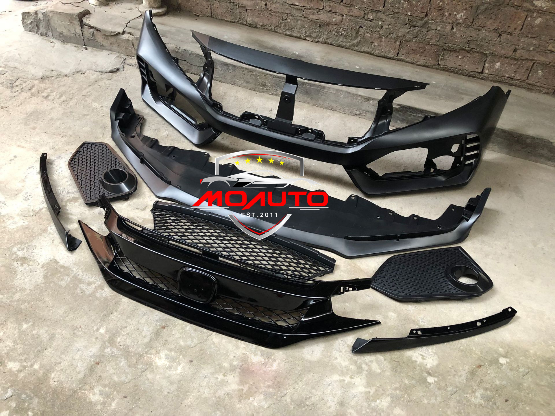 ชุดแต่ง TYPE-R กันชนหน้างานดิบ CIVIC FC / FK 2016 - 2021