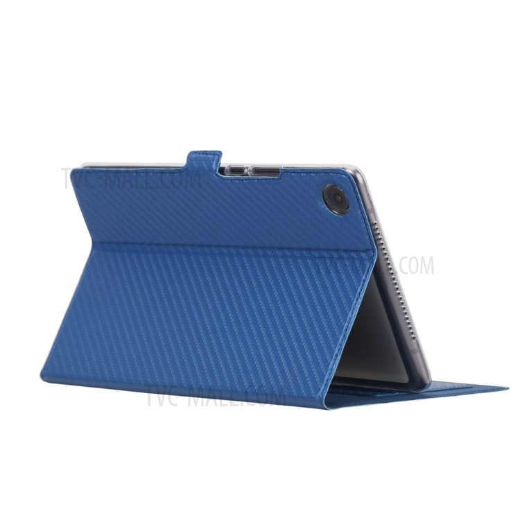 Case Huawei MediaPad M5 / Pre-Order * WY-1629 เคสผิวคาร์บอนไฟเบอร์ *