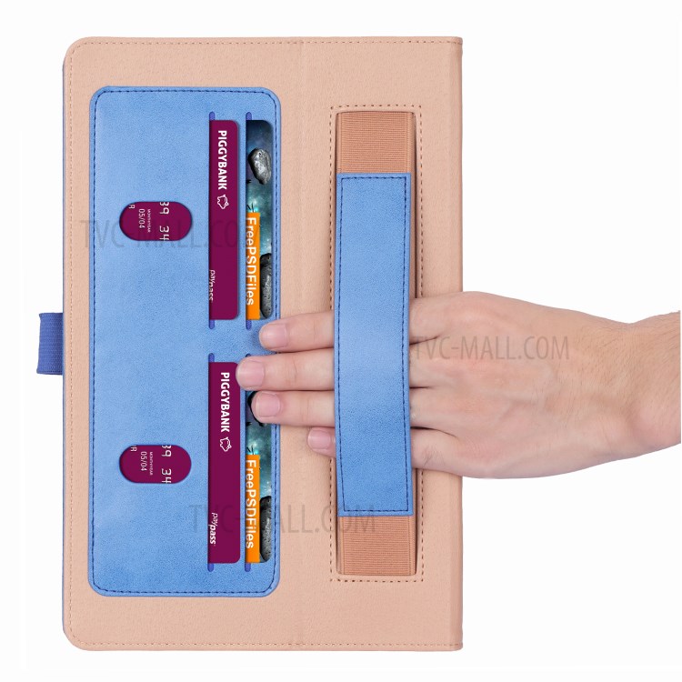 Case Samsung Galaxy Tab A7 (2020)/ Pre-Order * เคสแท็บเล็ตขาตั้งหนังพลิกสไตล์ธุรกิจพร้อมช่องเสียบการ์ด *