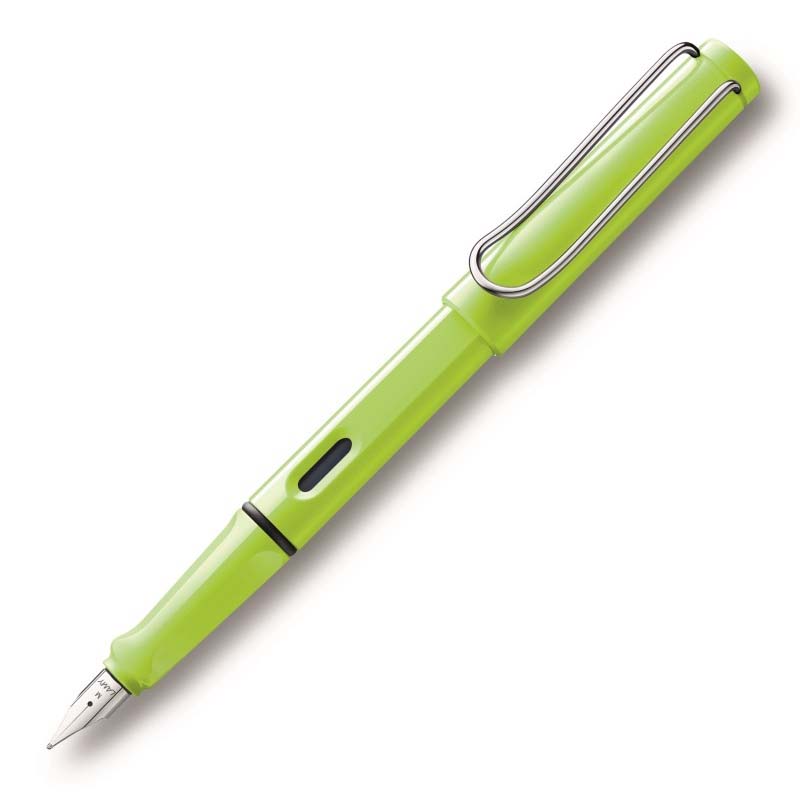 Lamy Safari Fountain Pen Neon Lime 2015 Limited Edition