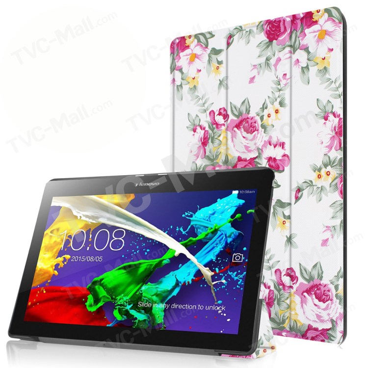 Case Lenovo Tab 2 A10-30 / Pre-order * เคส3-พับ พิมพ์ลาย *