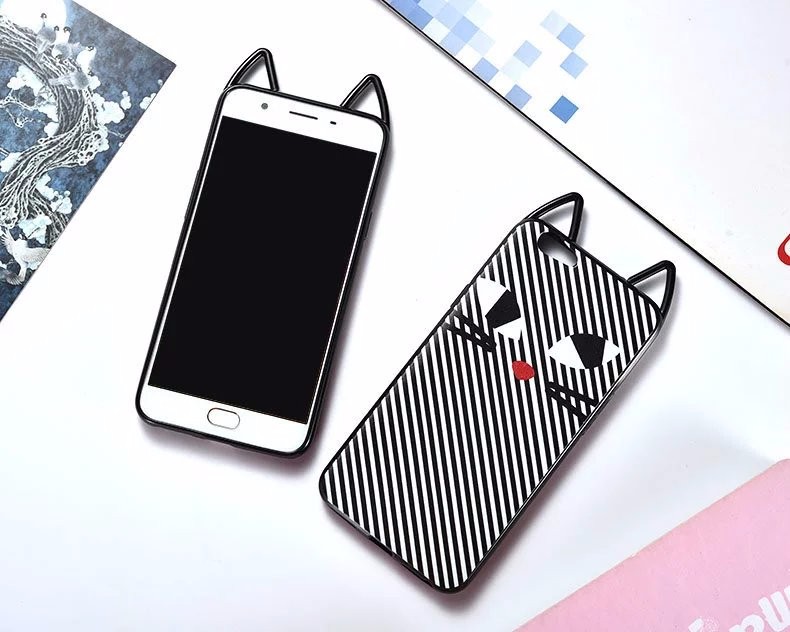 Case Oppo F1S / Pre-order * เคสซิลิโคน แมวน่ารัก *