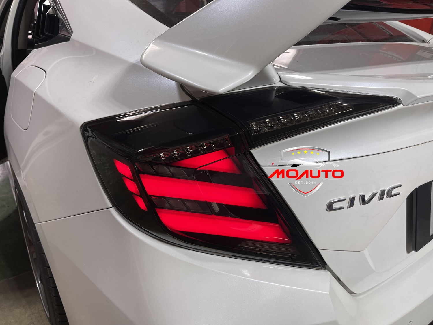 ไฟท้าย FULL LED ทรง MUGEN CIVIC FC 2016 - 2021