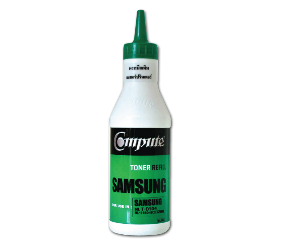 ผงหมึกเติม Samsung MLT-D104S คอมพิวท์ (Refill Toner)