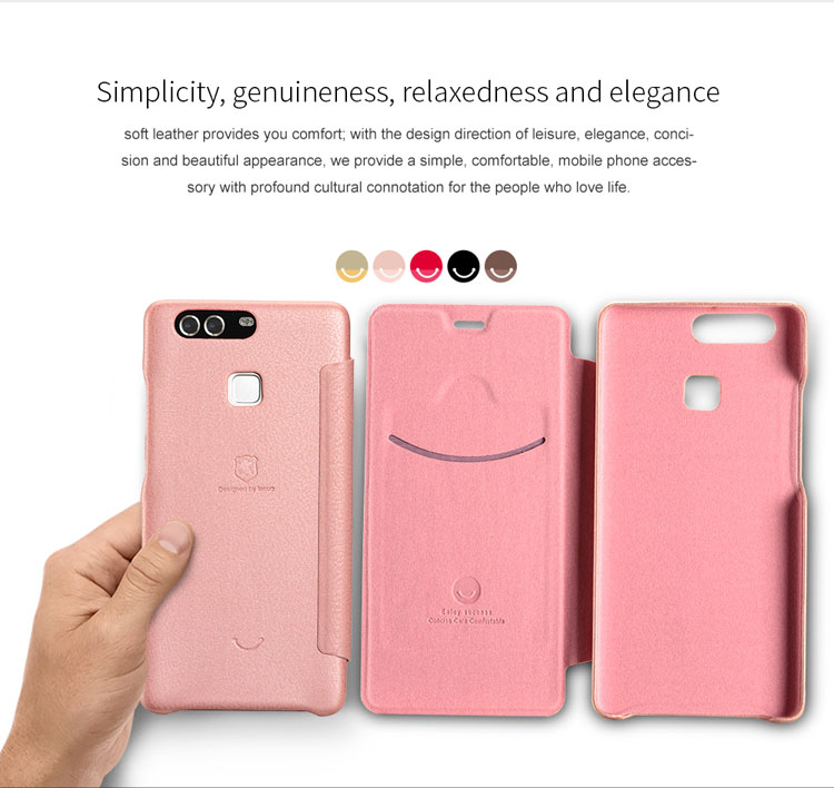 Case Huawei P9 Plus / Pre-order * LENUO พรีเมี่ยมหนัง PU นุ่มยืดหยุ่น + PC *