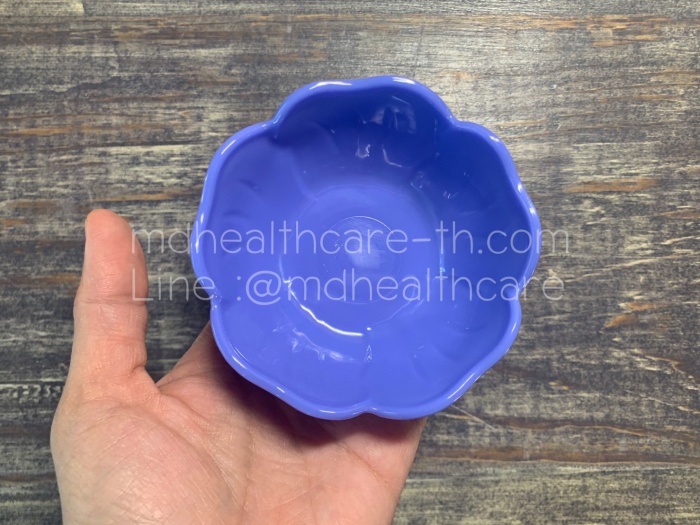 4ใบ ถ้วยมาร์คหน้า ถ้วยสครับ ถ้วยน้ำมันนวด ขนาด 8.5*3.5cm. (90ml.)วัสดุพลาสติกหนา-เลือกสีได้
