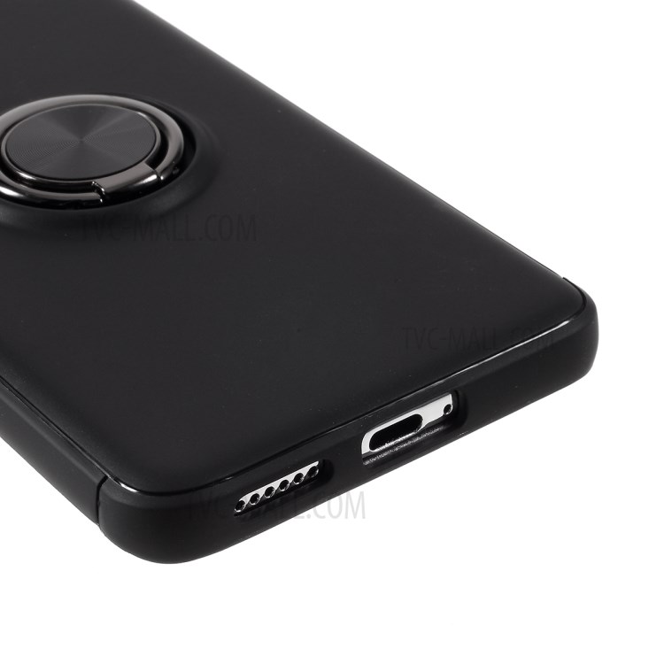 Case Huawei P40 Pro+ / Pre-order * LENUO แหวน+ขาตั้ง TPU ปกคลุม แผ่นโลหะแม่เหล็กในตัว *