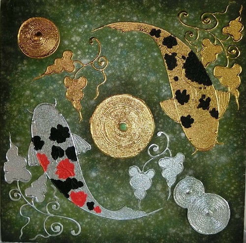 ภาพมงคล ขนาด 80 x 80 cm. ลาย 005