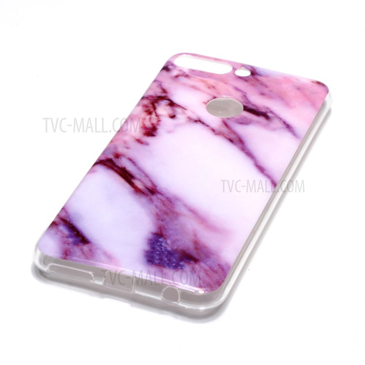 Case Huawei Y7 Pro 2018 / Pre-order * เคสลวดลายหินอ่อน IMD TPU *