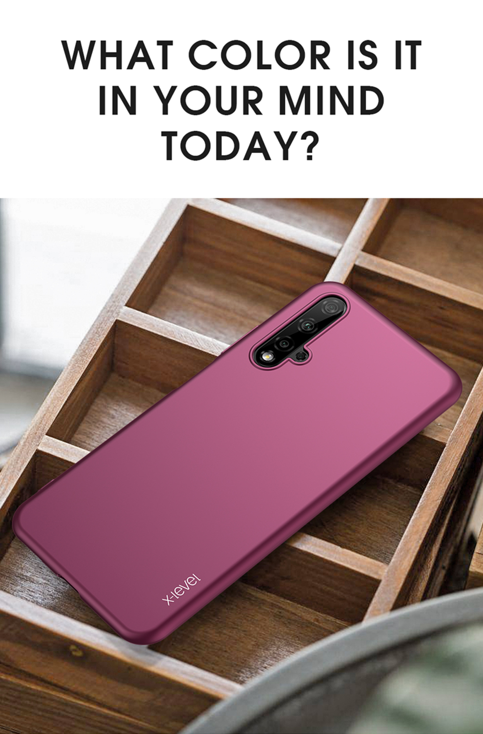 Case Huawei Nova 5T / Pre-order * X-LEVEL Guardian Series Matte TPU *