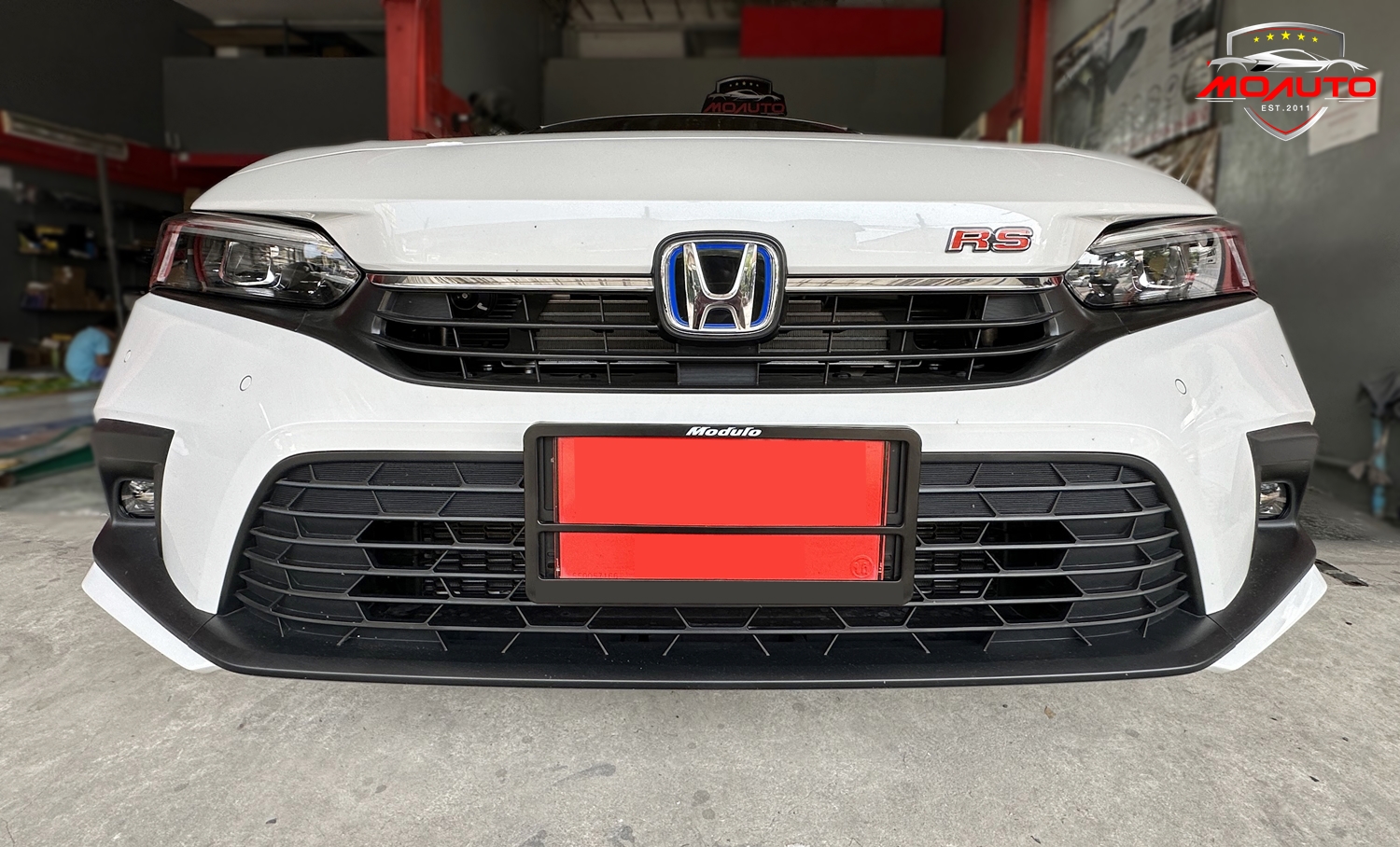 ชุดกระจกช่วยเตือนมุมอับสายตา V1 ( BSD ) CIVIC FE / FE e:HEV