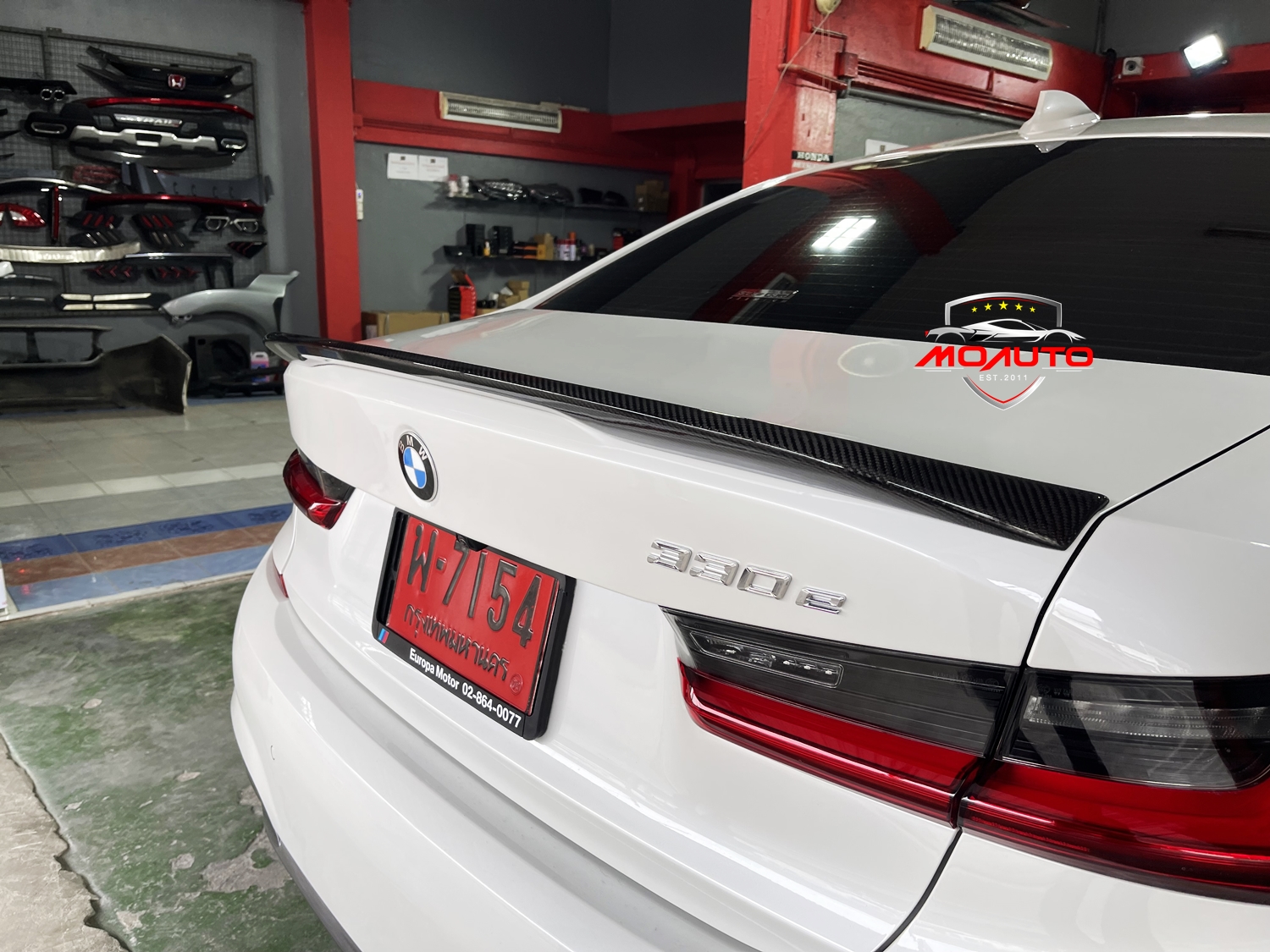 สปอยเลอร์ฝากระโปรงท้าย BMW G20 ทรง MP