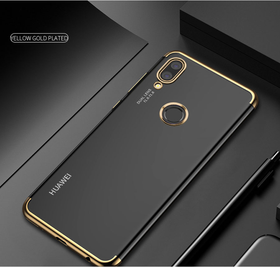 Case Huawei Nova 3 / Pre-Order * เคสชุปโลหะที่มีความยืดหยุ่น TPU สูง *