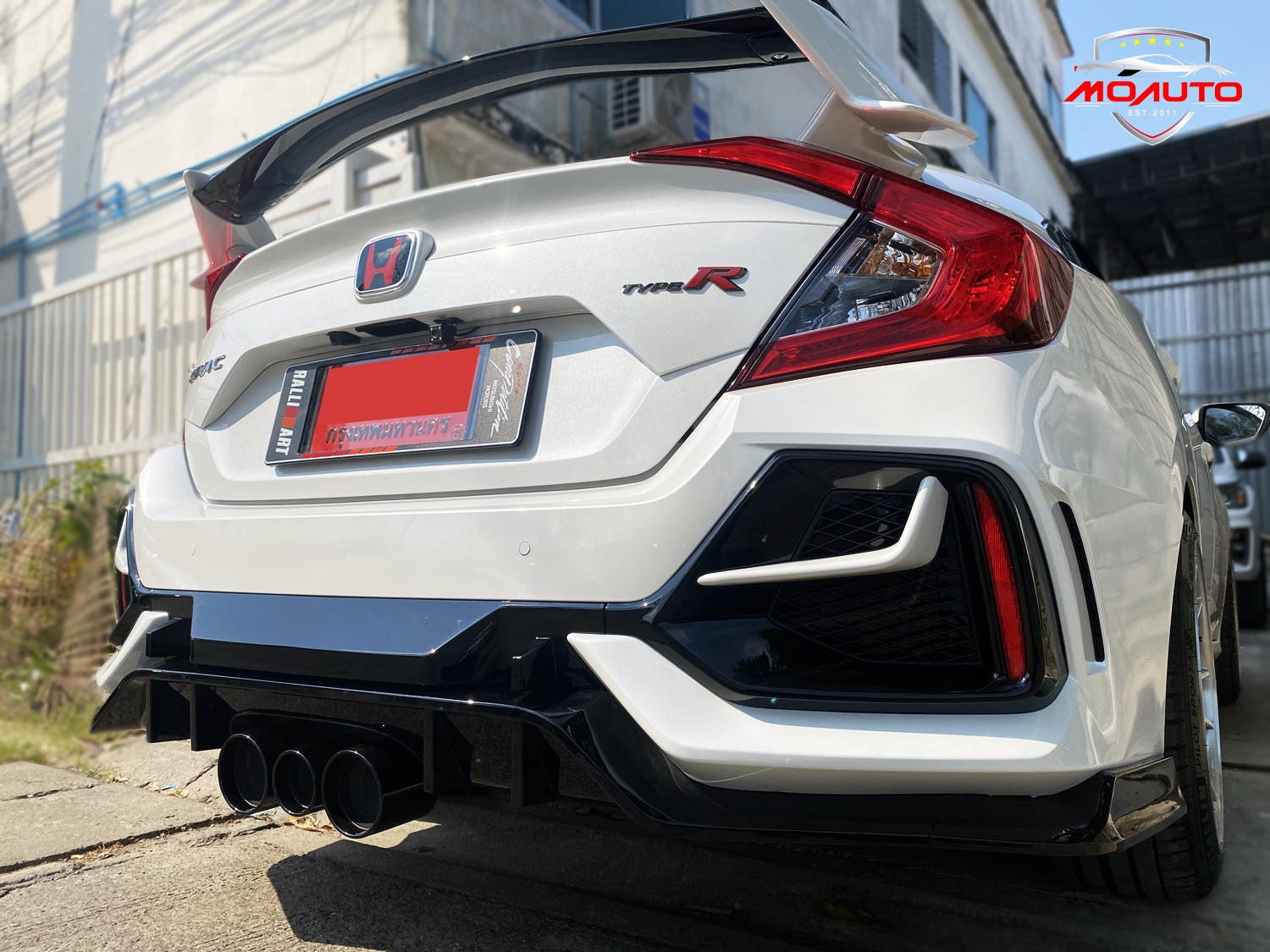 ชุดแต่ง TYPE-R สำหรับ CIVIC FC 2016-2021 (แบบเปลี่ยนกันชน)