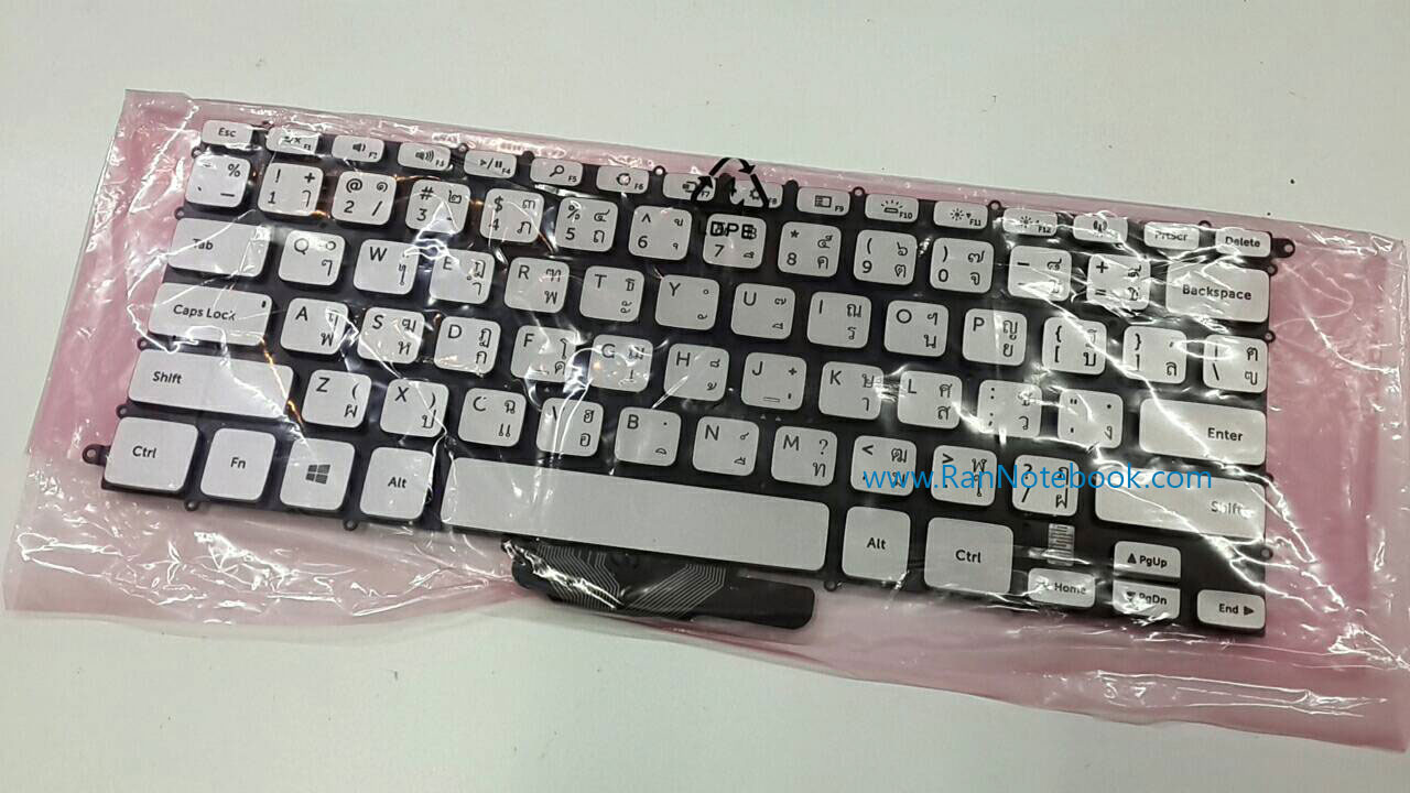 คีย์บอร์ด โน๊ตบุ๊ค Dell inspiron 7437 แท้ประกันศูนย์ Dell