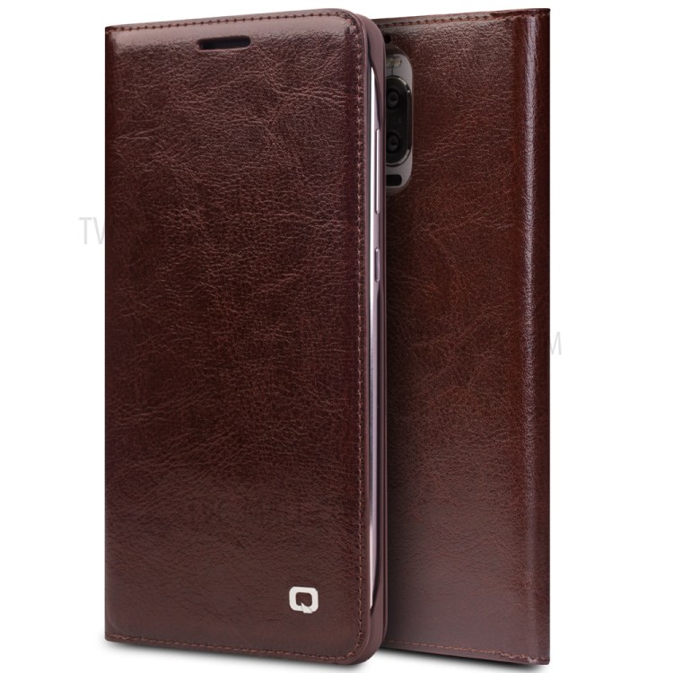 Case Huawei Mate 9 Pro / Pre-order * QIALINO คลาสสิกบาง หนังวัวแท้พรีเมี่ยม ที่มีฝีมือประณีต *