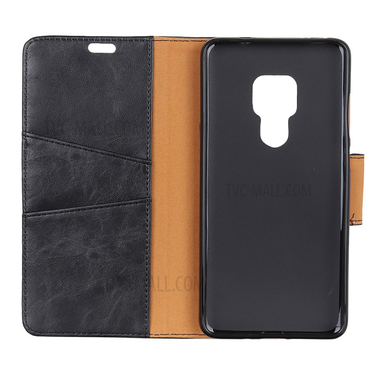 Case Huawei Mate 20 / Pre-order * เคสเนื้อม้าที่ทันสมัยและเรียบเนียน ตัดด้านหน้าสำหรับพูดคุยกับเคสปิด *