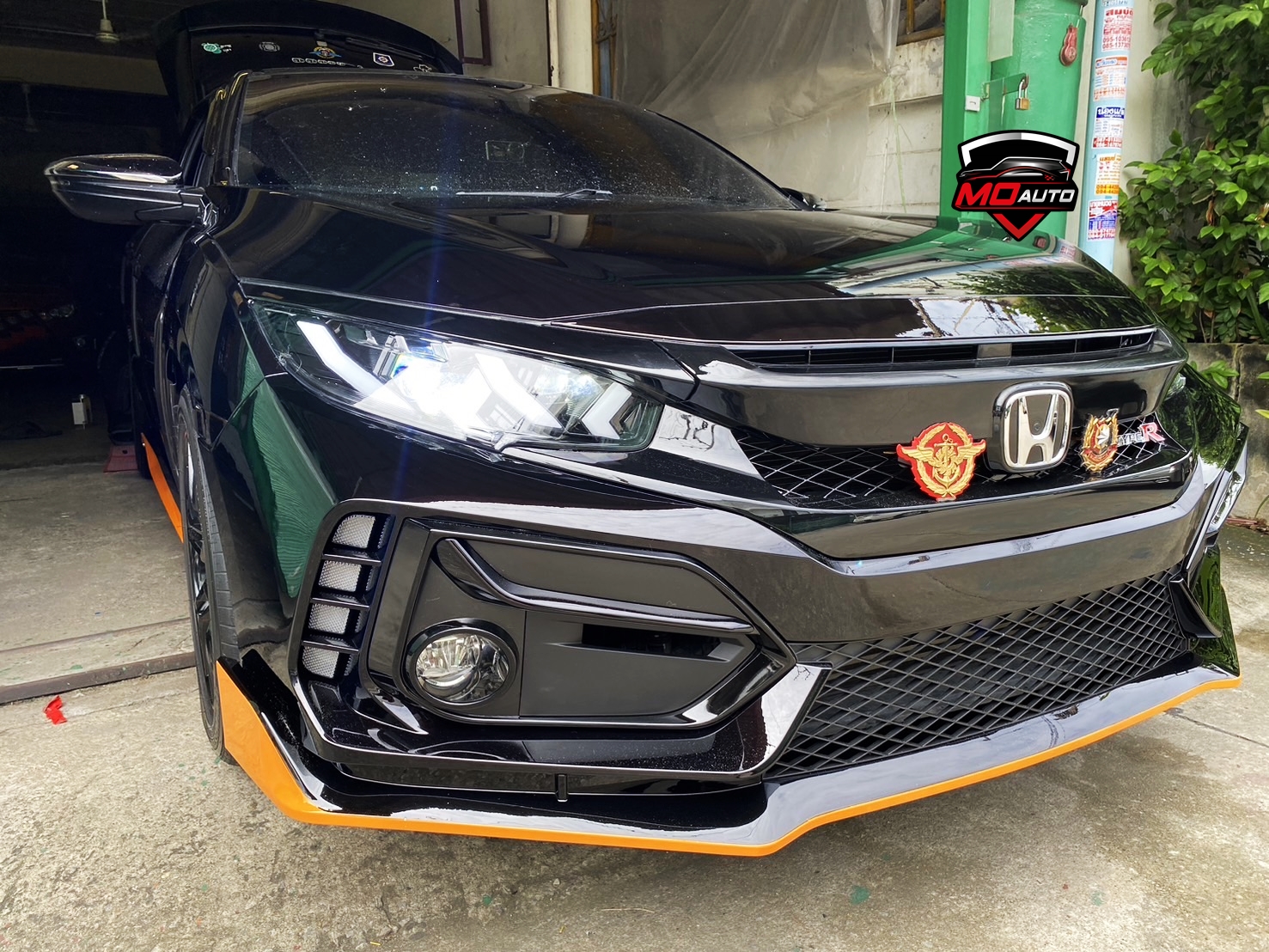ชุดแต่ง TYPE-R สำหรับ CIVIC FC 2016-2021 (แบบเปลี่ยนกันชน)