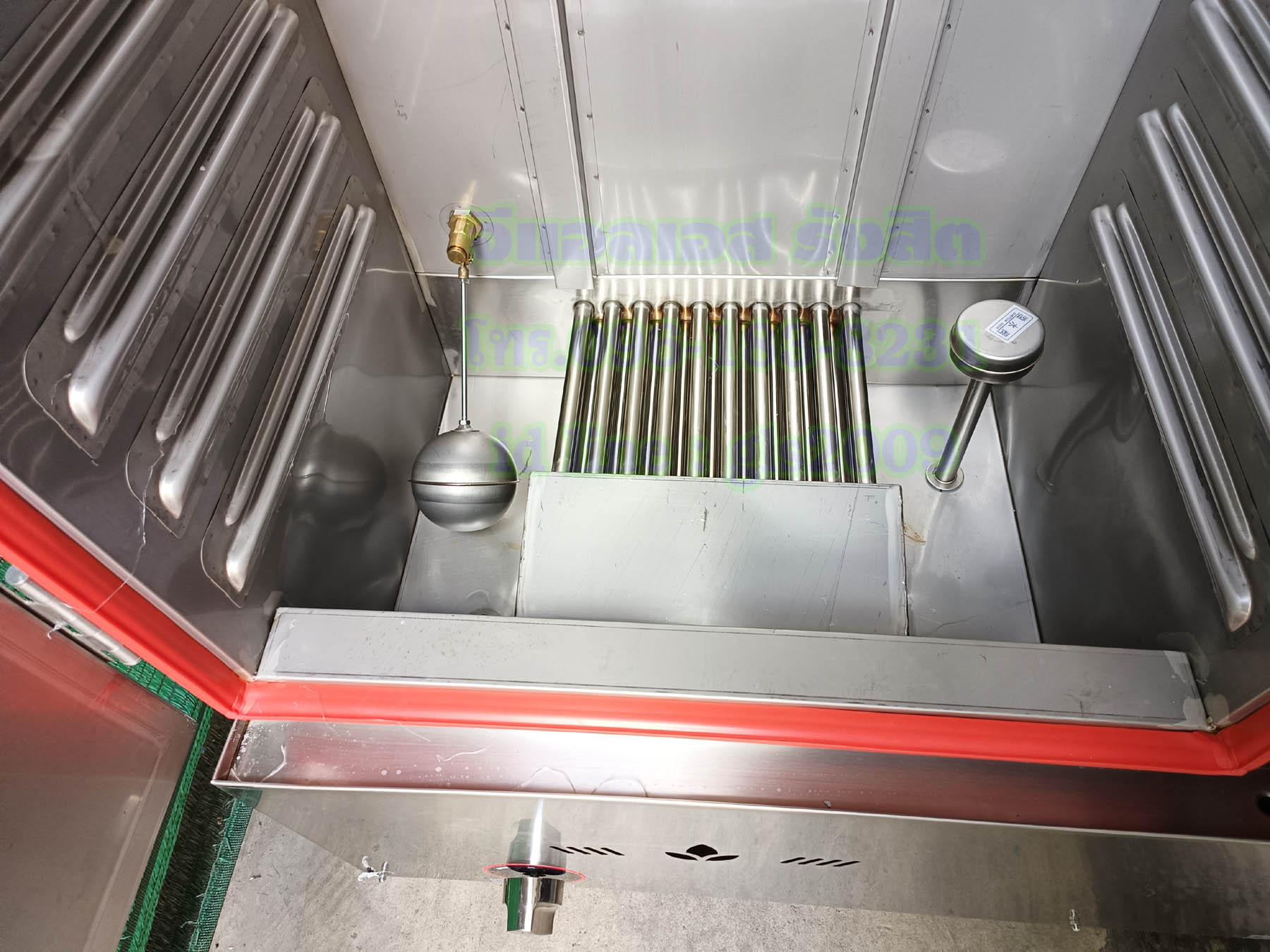 ตู้หุงข้าว24ถาด ใช้แก๊ส