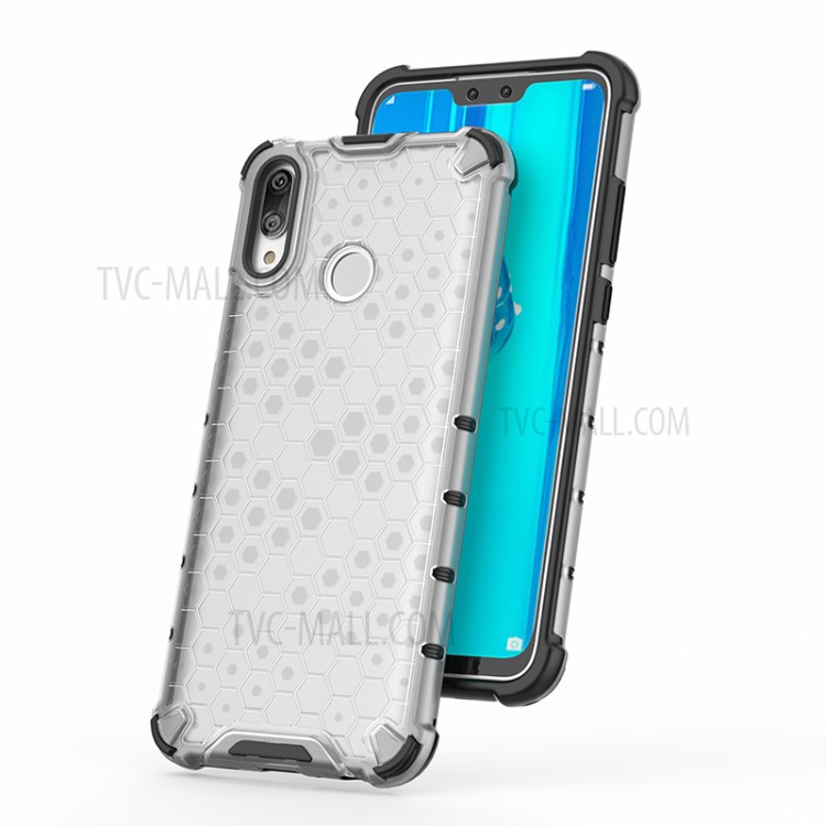 Case Huawei Y9 2019 / Pre-Order * เคสกันกระแทกรังผึ้ง TPU + ฝาครอบโทรศัพท์ PC ถุงลมนิรภัยด้านในทั้งสี่มุมป้องกันการกระแทก *