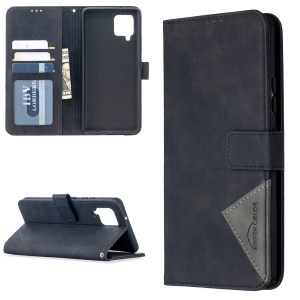 Case Samsung Galaxy A42 5G / Pre-Order * เคสโทรศัพท์กระเป๋าสตางค์หนัง Rhombus Segment *