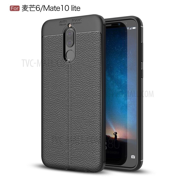 Case Huawei nova 2i / Pre-order * ผิวลิ้นจี่นุ่ม TPU มีปุ่มสัมผัสที่นุ่มมือ*