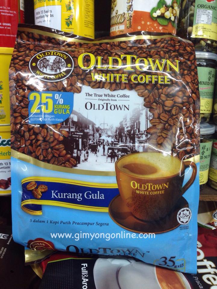 กาแฟ OLDTOWN 3-in-1 White Coffee สูตร Kurang Gula น้ำตาลน้อย