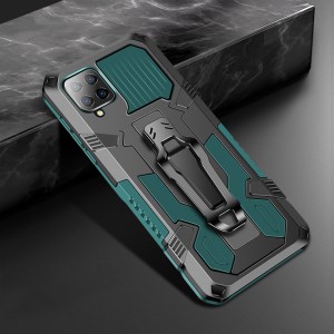 Case Samsung Galaxy A42 5G / Pre-Order * เคสกันกระแทกไฮบริดกันกระแทกพร้อมขาตั้ง วัสดุไฮบริด: TPU + PC + โลหะ *