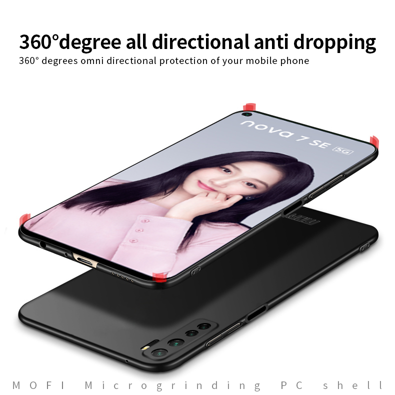 Case Huawei Nova 7 SE / Pre-order * MOFI เคสพลาสติกเคลือบ ทำจากวัสดุพลาสติกคุณภาพสูง *