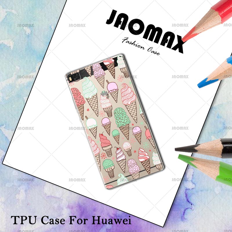 Case Huawei Mate 8 / Pre-order * เคส TPU นุ่ม พิมพ์ลายไอศครีม น่ารักๆ *