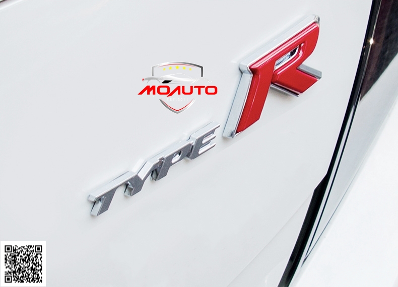 โลโก้ Type-R ฝากระโปรงท้าย สำหรับ CIVIC FC / FK