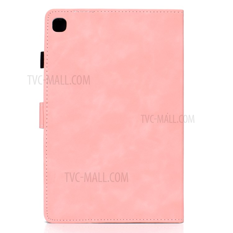 Case Samsung Galaxy Tab S6 Lite / Pre-Order * เคสลายประทับช้างการ์ดสล็อตยืนซองหนังตราตรึงใจด้วยรูปแบบช้างปรับแต่งอุปกรณ์ มีช่องเสียบการ์ดเพื่อถือบัตรของคุณ *